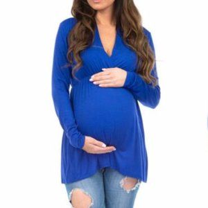 🦋 Women's Wrap Maternity Tunic